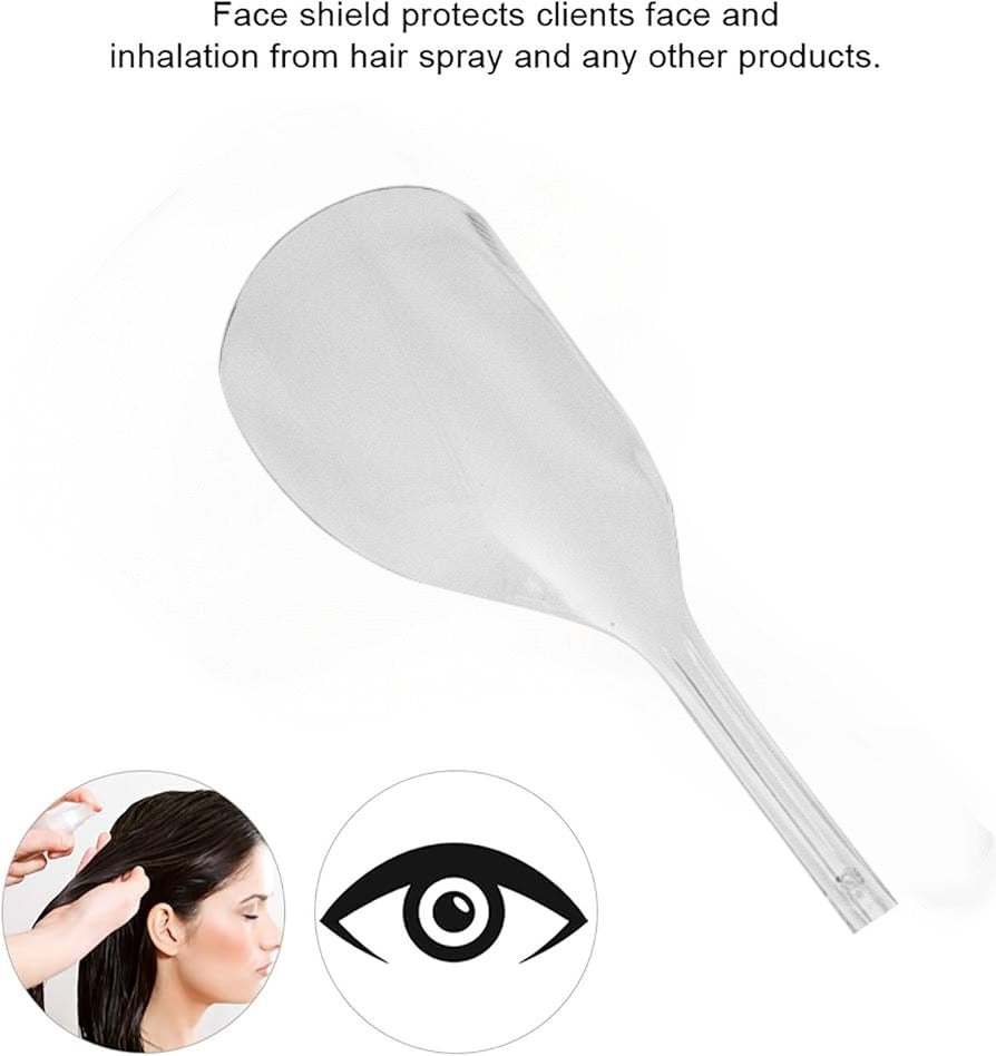 Face Shield - Cover Hairspray & Isolate Haircut