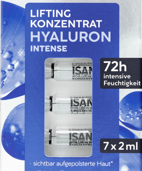 ISANA Lifting Concentrate Hyaluron Intense 7x2ml Ampoules Serum