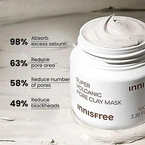 Innisfree - Super Volcanic Pore Clay Mask (100ml) – get cuty