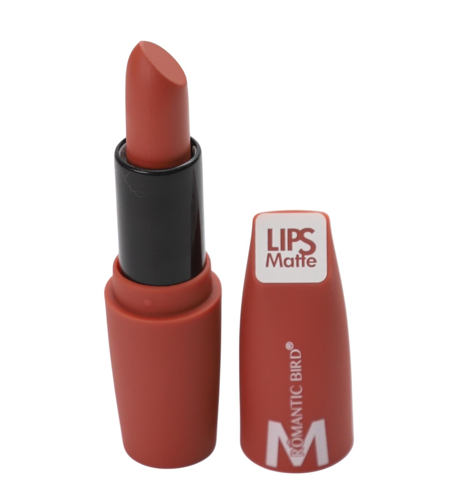  رومانتيك بيرد احمر  شفاه مات