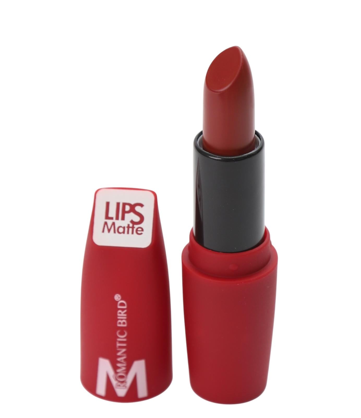  رومانتيك بيرد احمر  شفاه مات