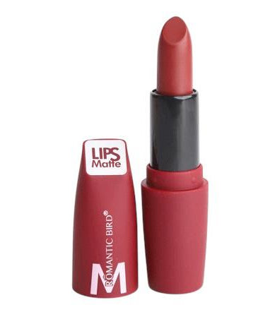  رومانتيك بيرد احمر  شفاه مات