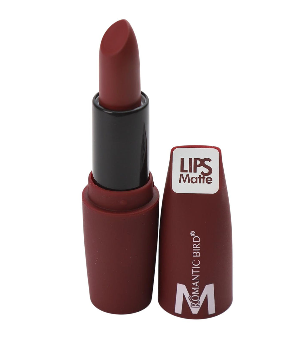  رومانتيك بيرد احمر  شفاه مات