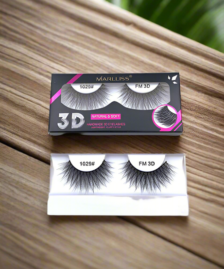 Marlliss 3D Eyelashes (Per Piece) - 3D1029 Marlliss 3D Eyelashes (Per Piece) - 3D1029