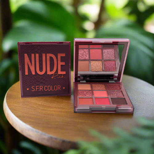 Nude Rich Eyeshadow Pallet S.F.R Color