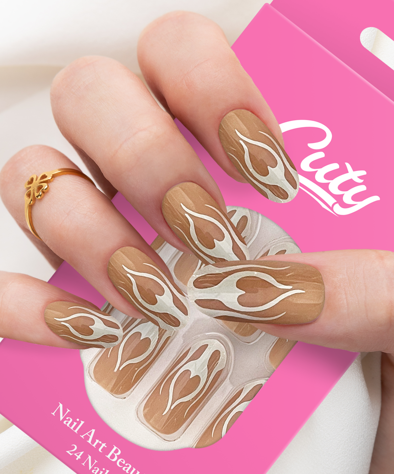 Cuty VersaGel Tape Nails #12