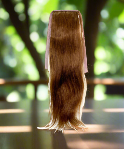 Pony Tail Hair Extension - Brown/Wavy #022 Pony Tail Hair Extension - Brown/Wavy #022