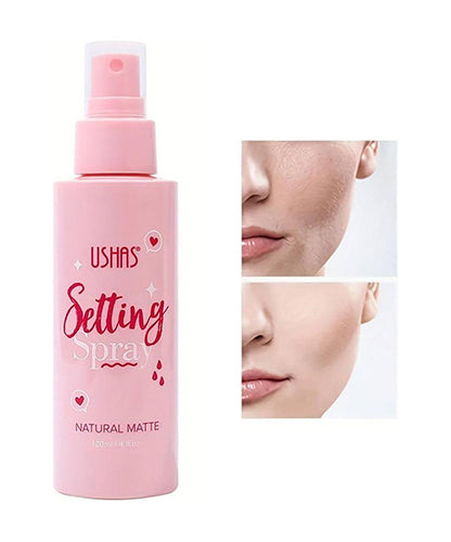 USHAS Setting Spray Natural Matte (120ml)