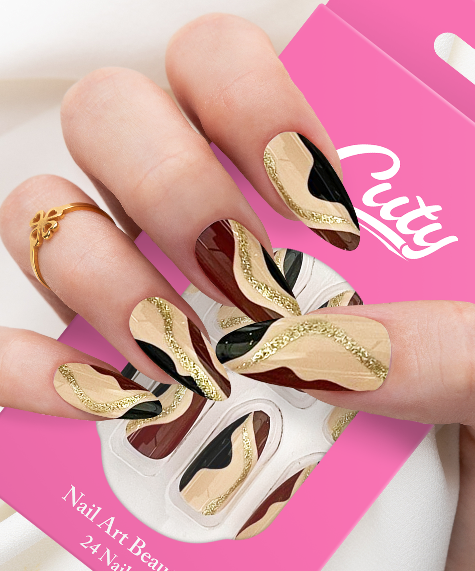 Cuty VersaGel Tape Nails #11