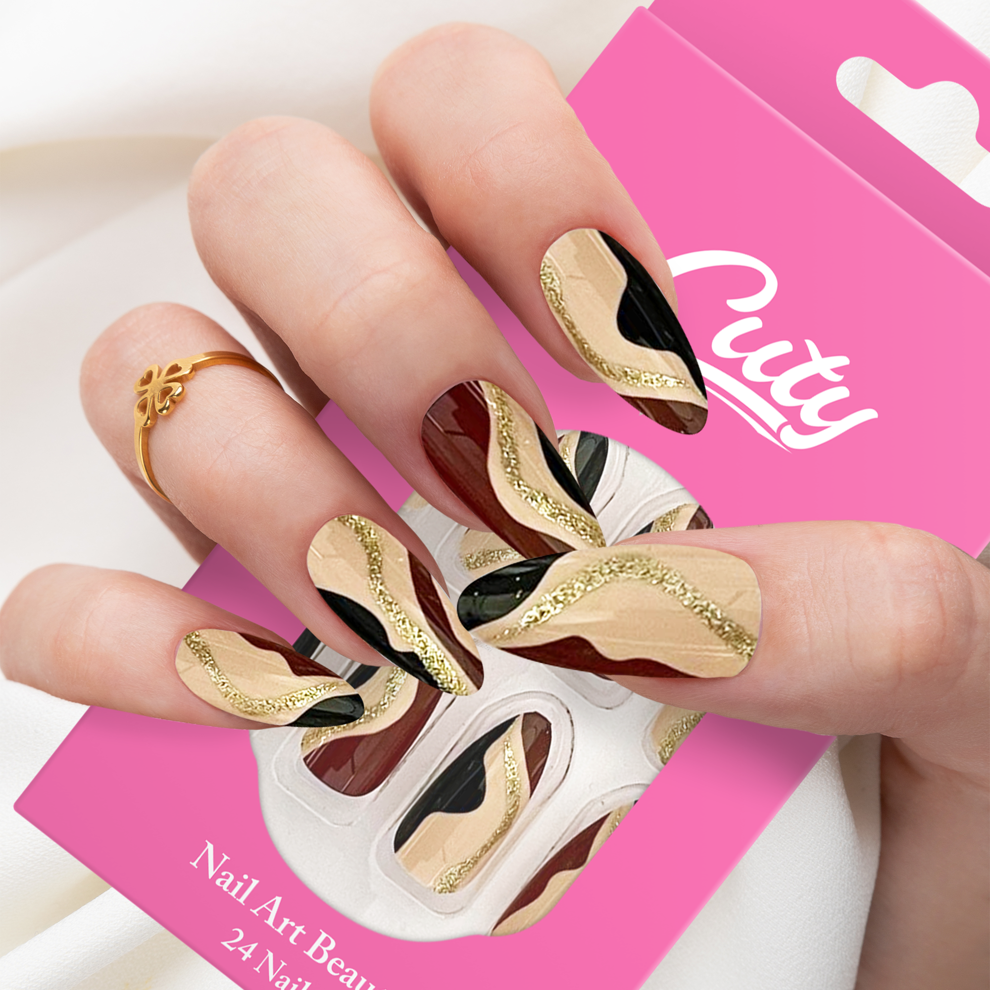 Cuty VersaGel Tape Nails #11