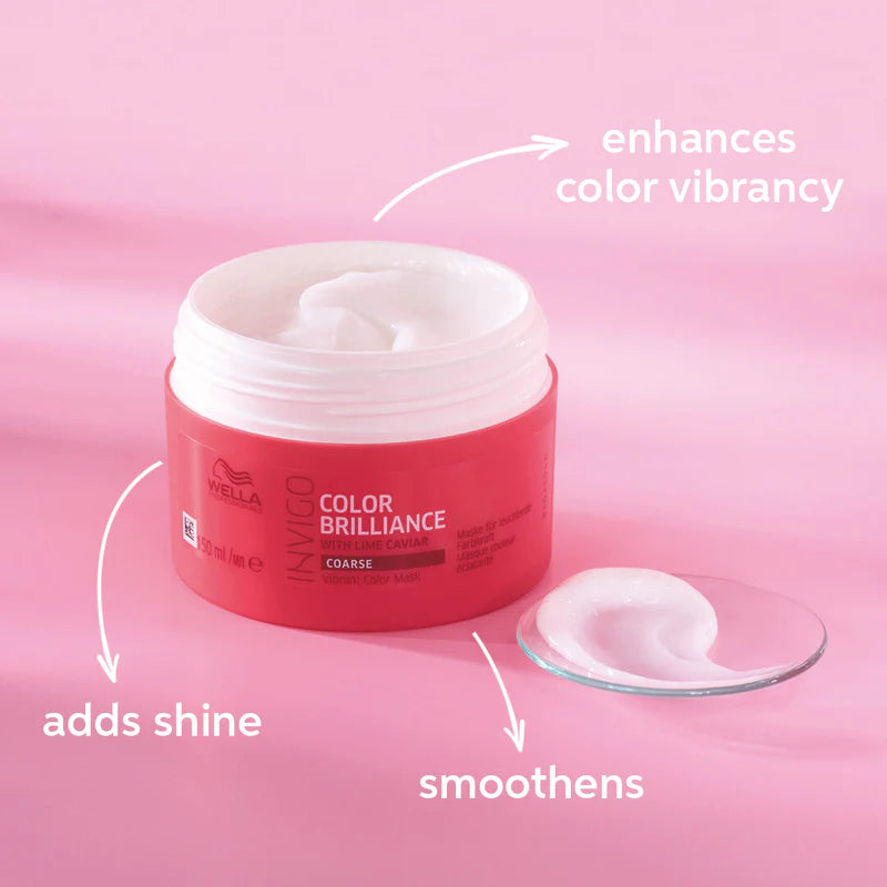 Wella Invigo Color Brilliance Vibrant Color Mask - Thick Hair 150 ML