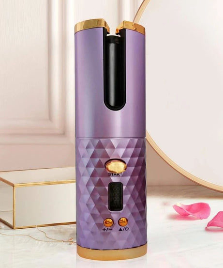 Cordless Automatic Rotating Hair Curler USB Rechargeable