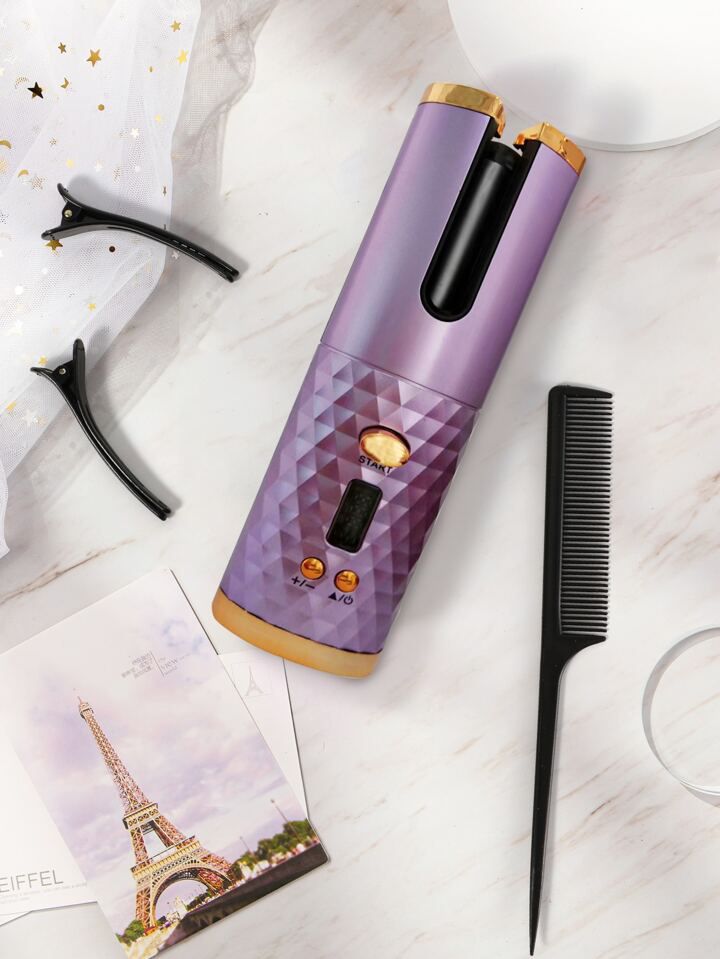 Cordless Automatic Rotating Hair Curler USB Rechargeable