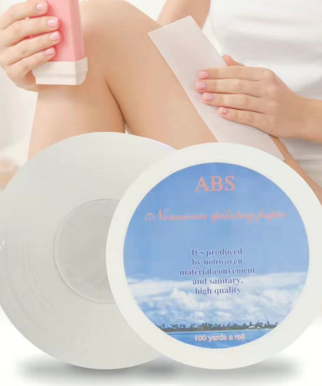 ورق إزالة الشعر بالشمع - 100 ياردة لكل لفة