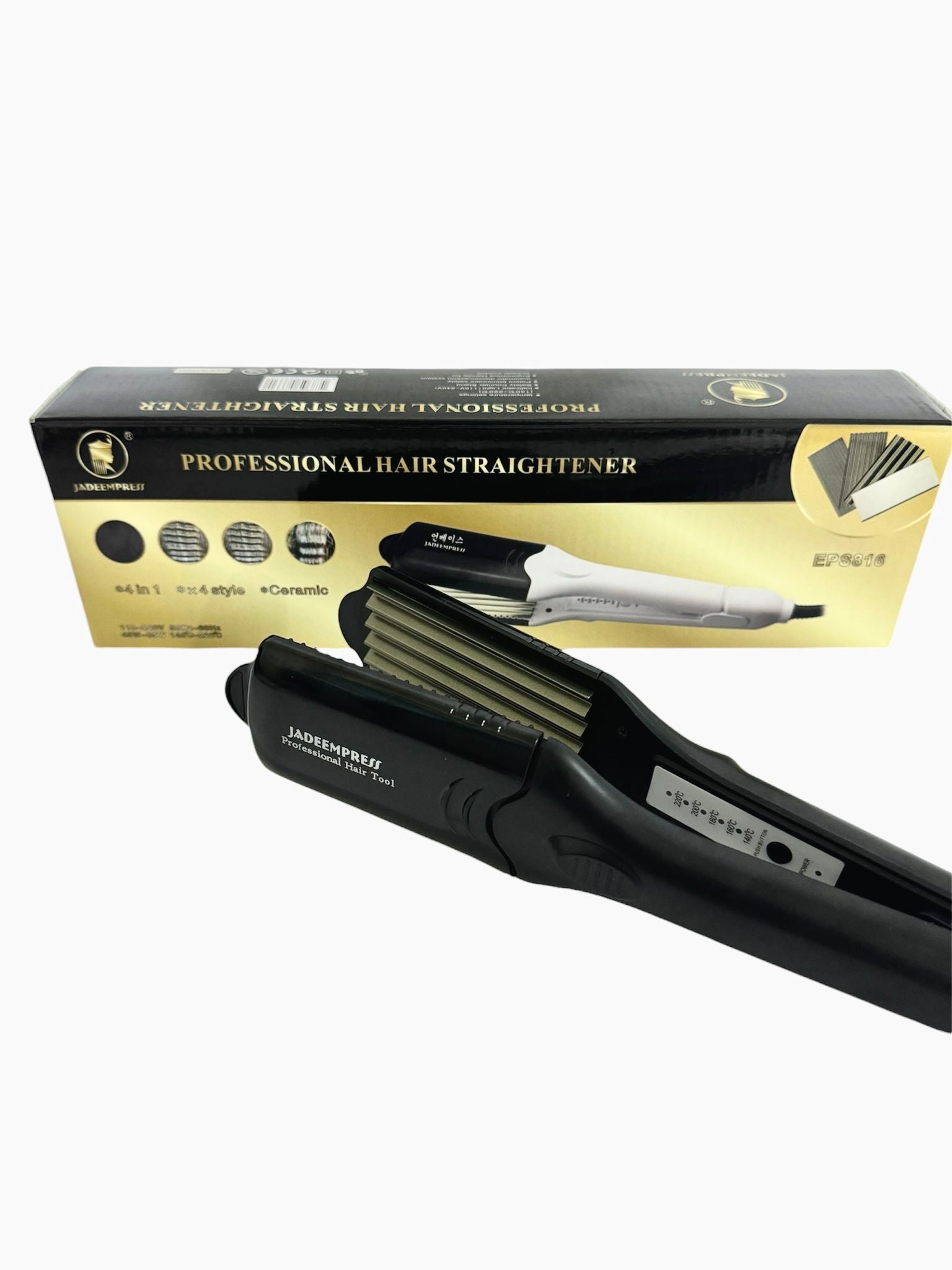 JADEEMPRESS - Professional Hair Straightener 4 in 1