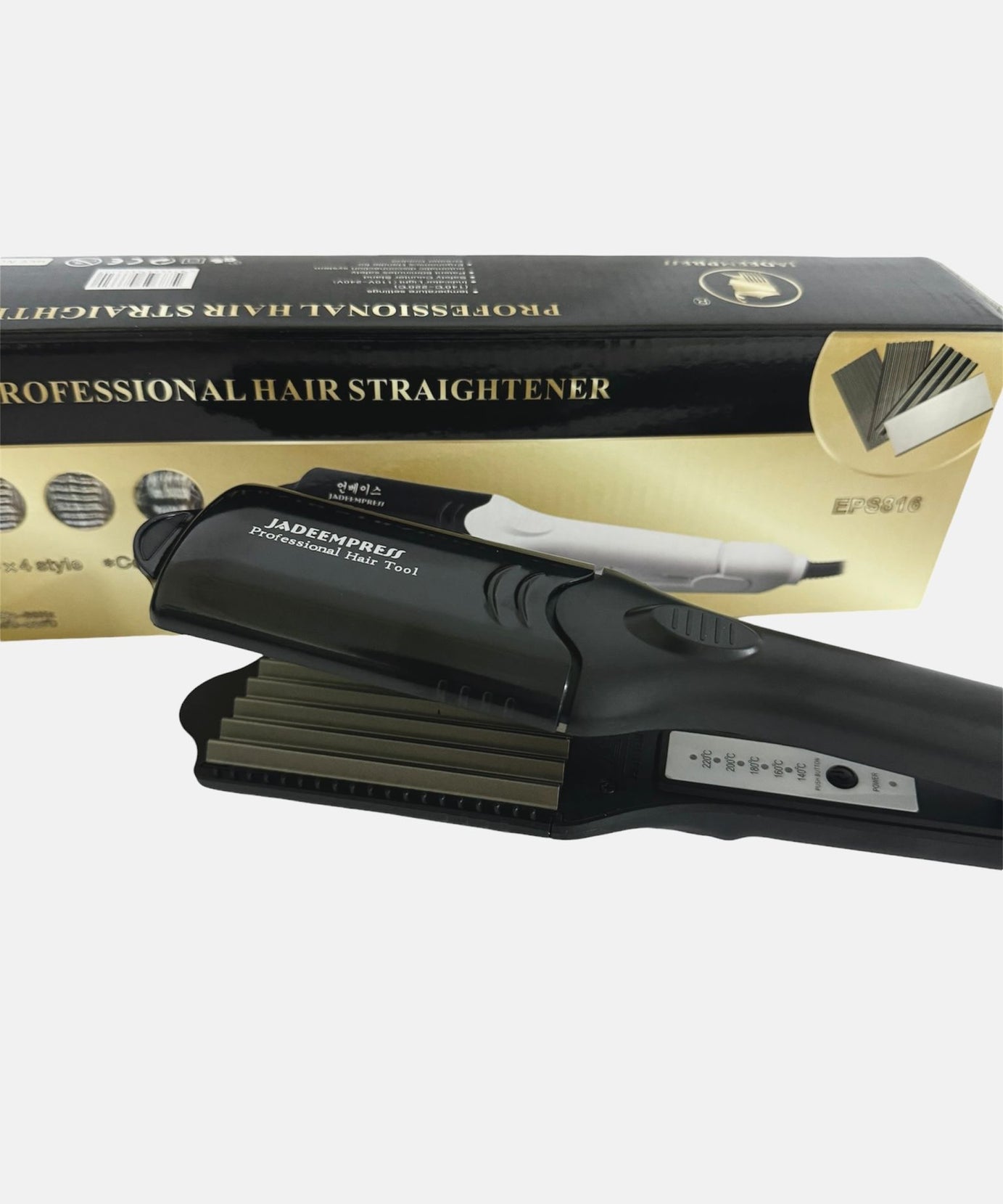 JADEEMPRESS - Professional Hair Straightener 4 in 1