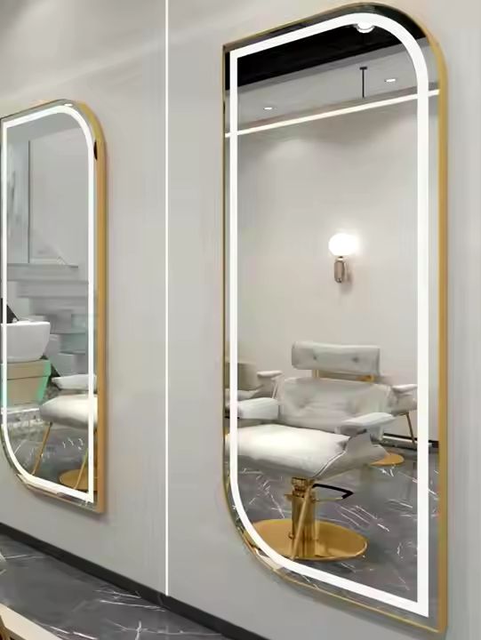 LED Light Mirror Beauty Hair Salon