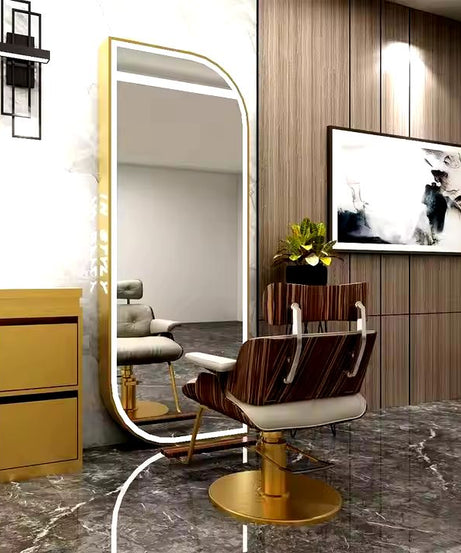 LED Light Mirror Beauty Hair Salon