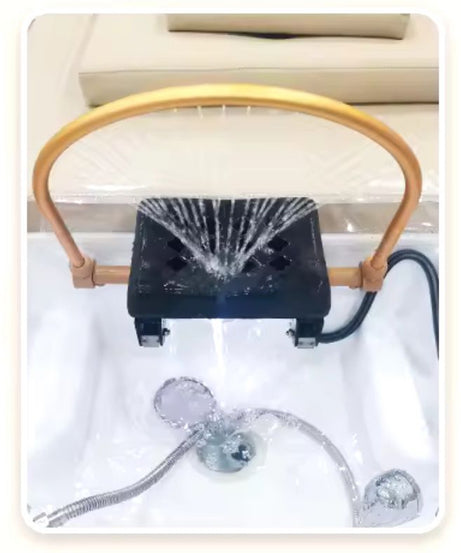 Professional Steamer Hair Washing Bed - Modern Spa