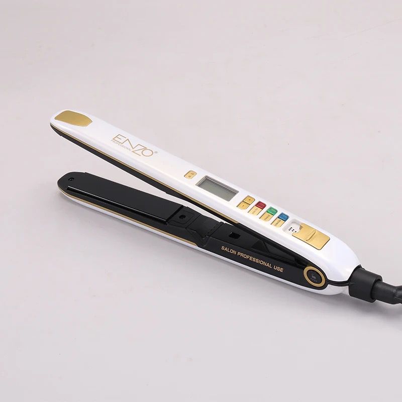 ENZO Professional Ionic Hair Straightener 2 in 1 Flat Irons for Keratin