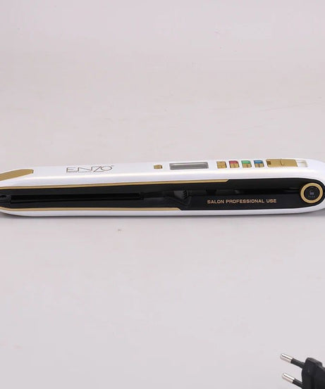 ENZO Professional Ionic Hair Straightener 2 in 1 Flat Irons for Keratin