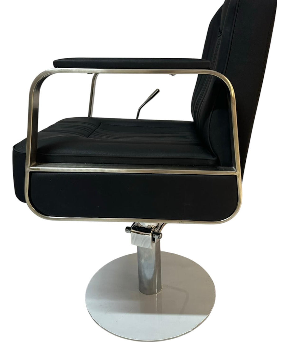 Modern Barber Chair Black