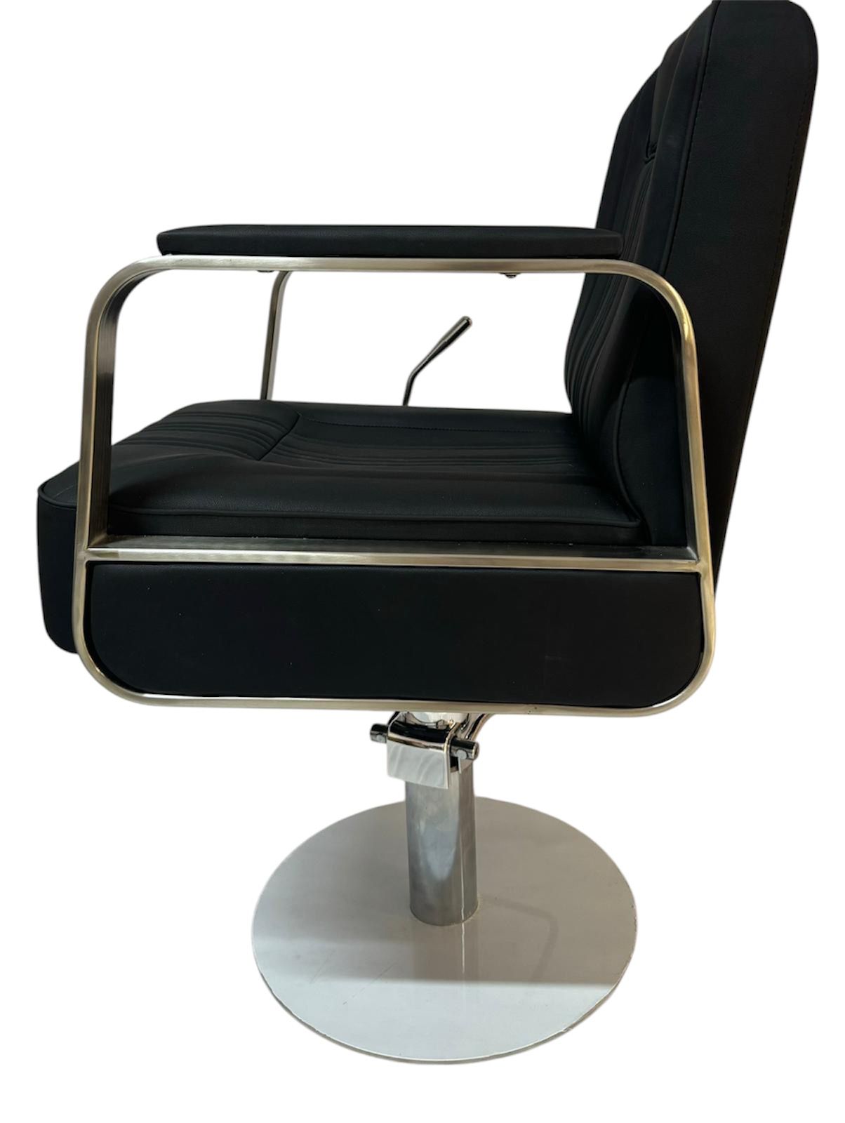 Modern Barber Chair Black