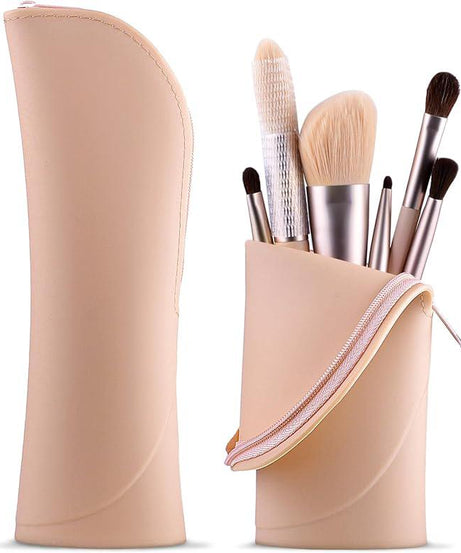 Silicone Makeup Brush Bag Silicone Makeup Brush Bag