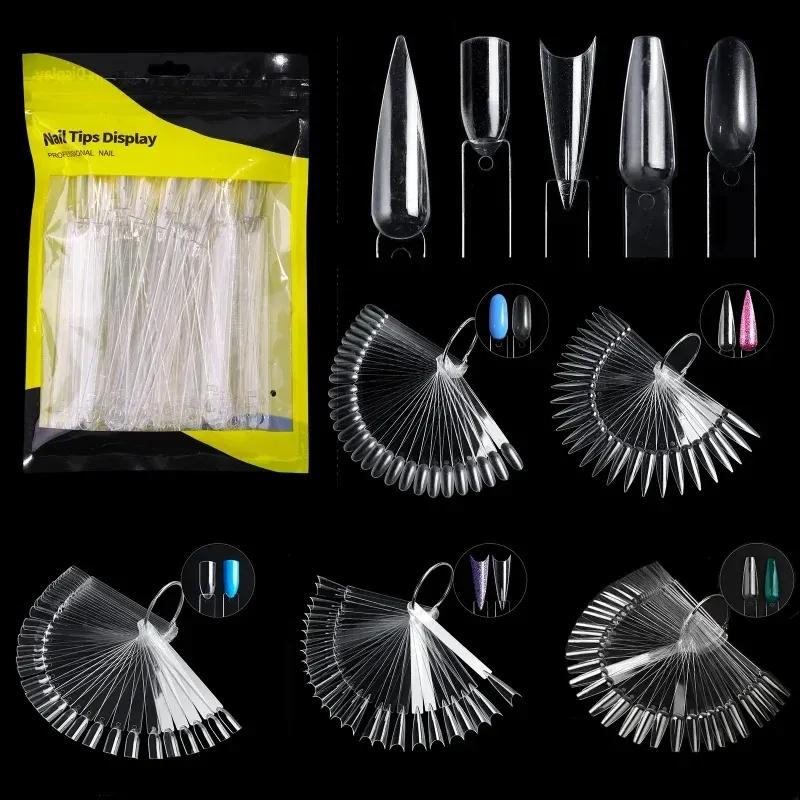 Nail Tips Display Professional Nail (50pcs)
