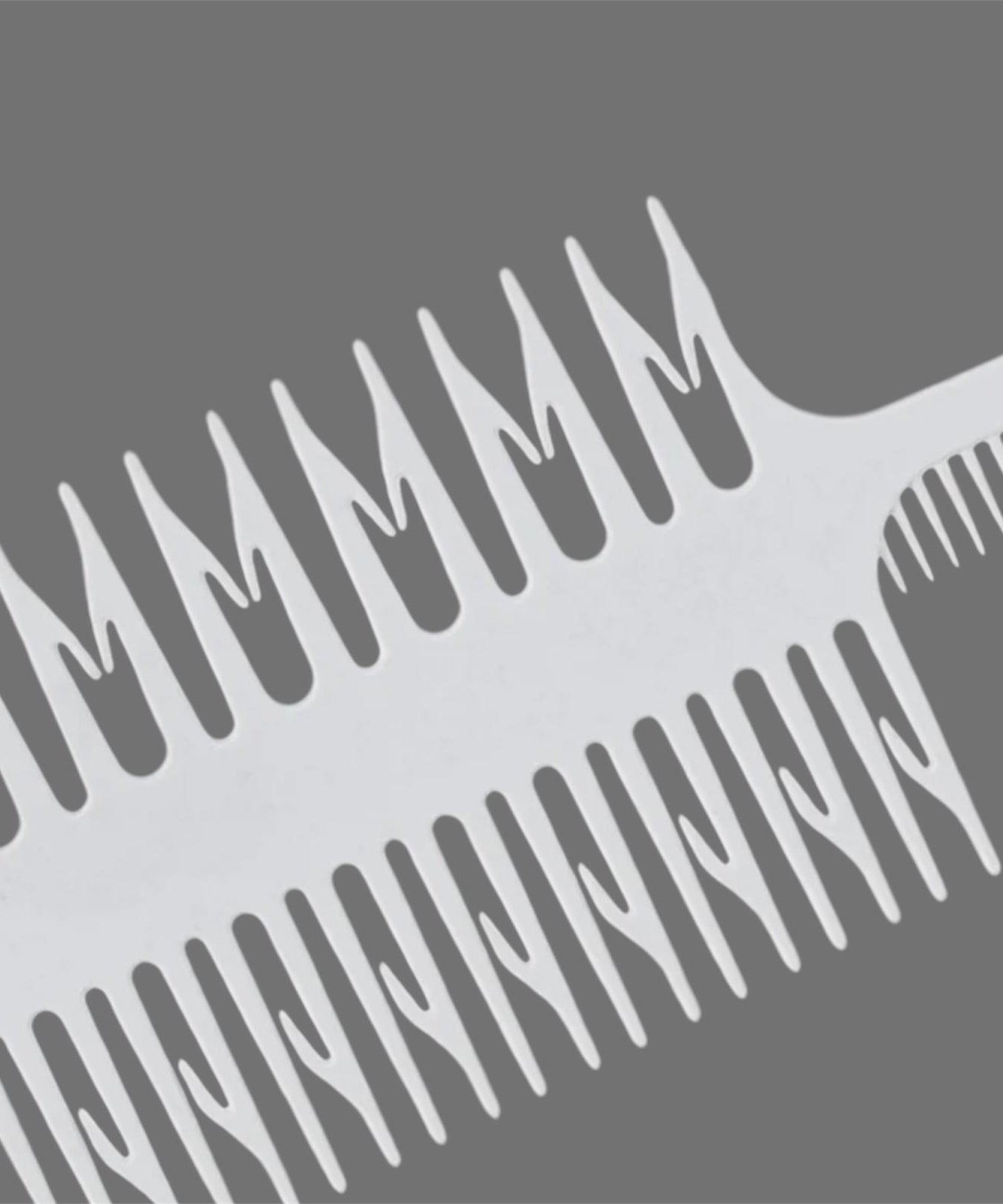 Weaving Comb Hair Highlight White - 7005