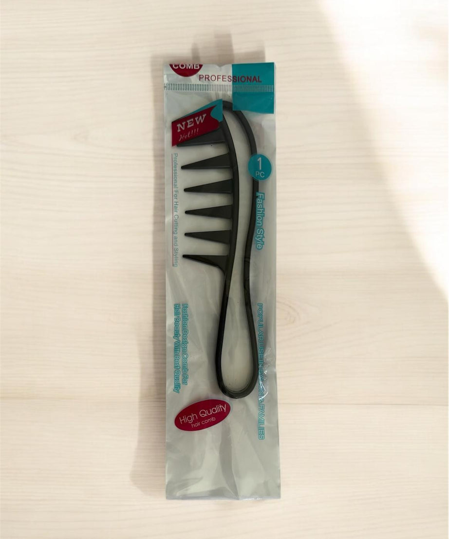 Wide Tooth Curling Comb Hair
