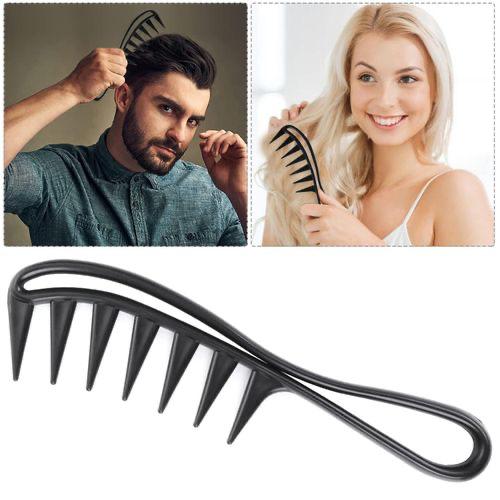 Wide Tooth Curling Comb Hair