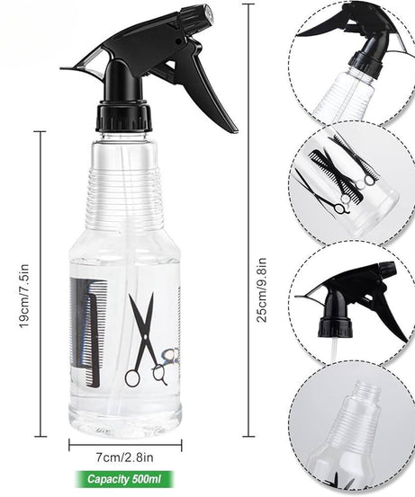 Spray Bottle for Hair 500ml