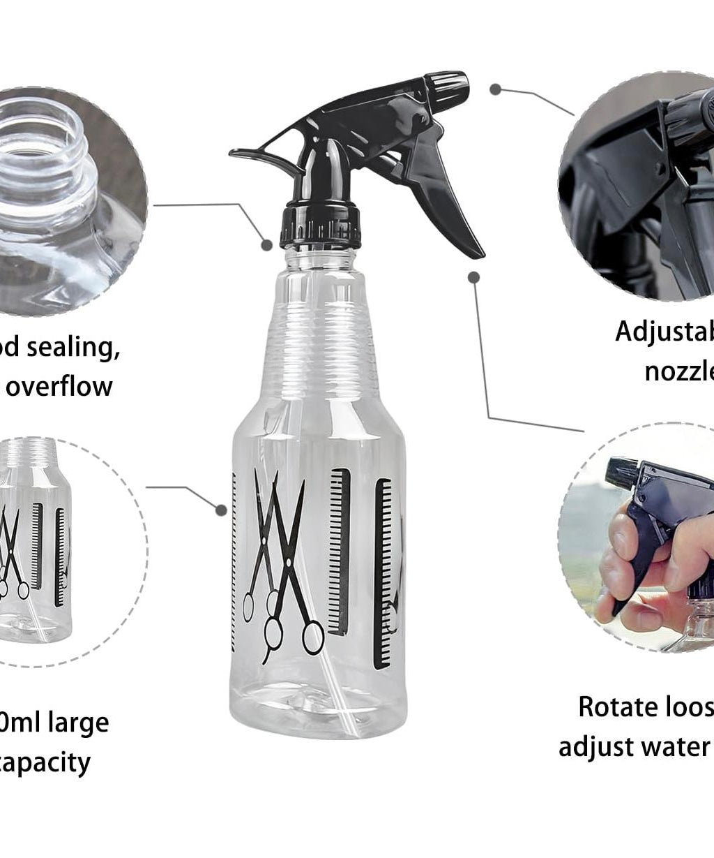 Spray Bottle for Hair 500ml