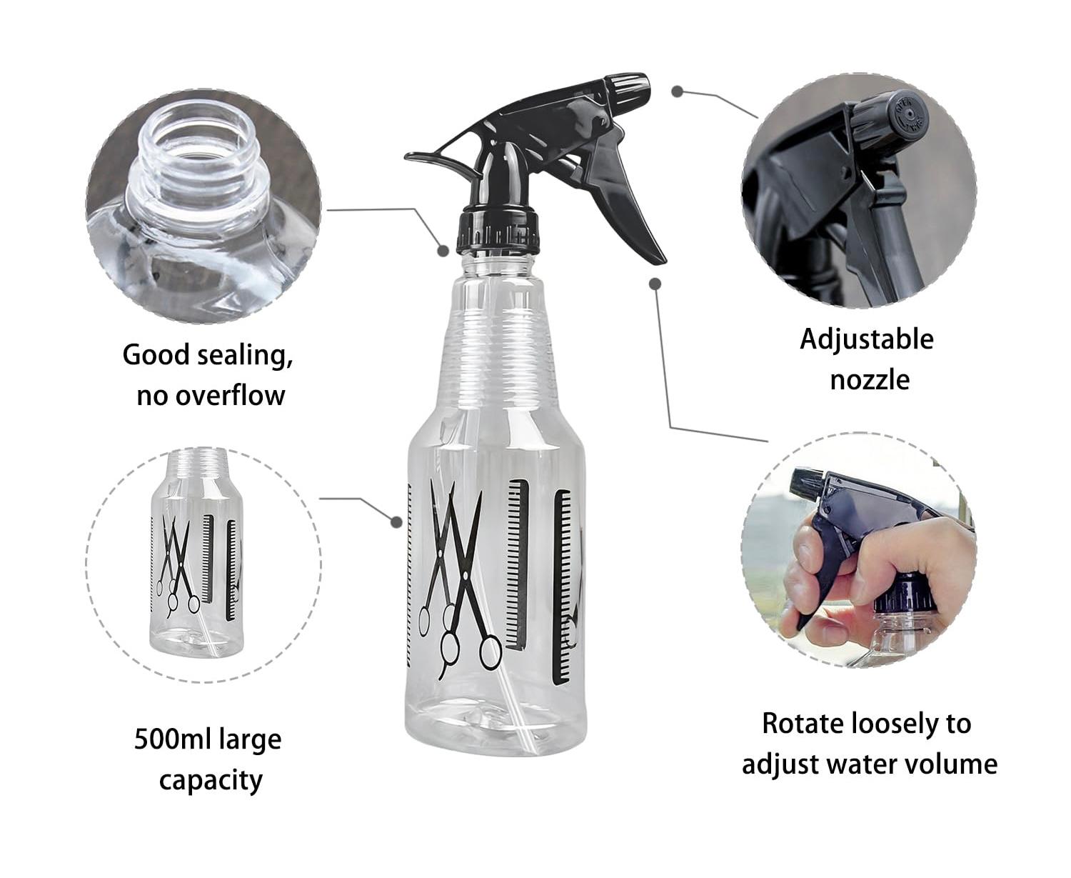 Spray Bottle for Hair 500ml