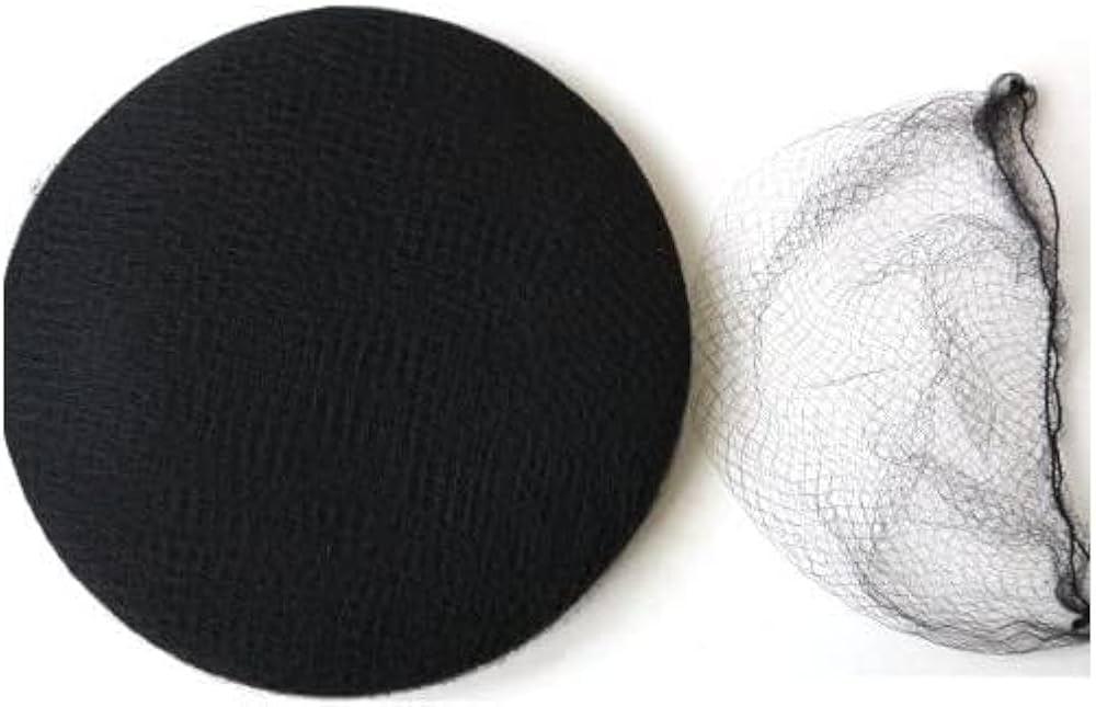 شبكة شعر عالية الجودة من النايلون بحافة مرنة (144 قطعة)