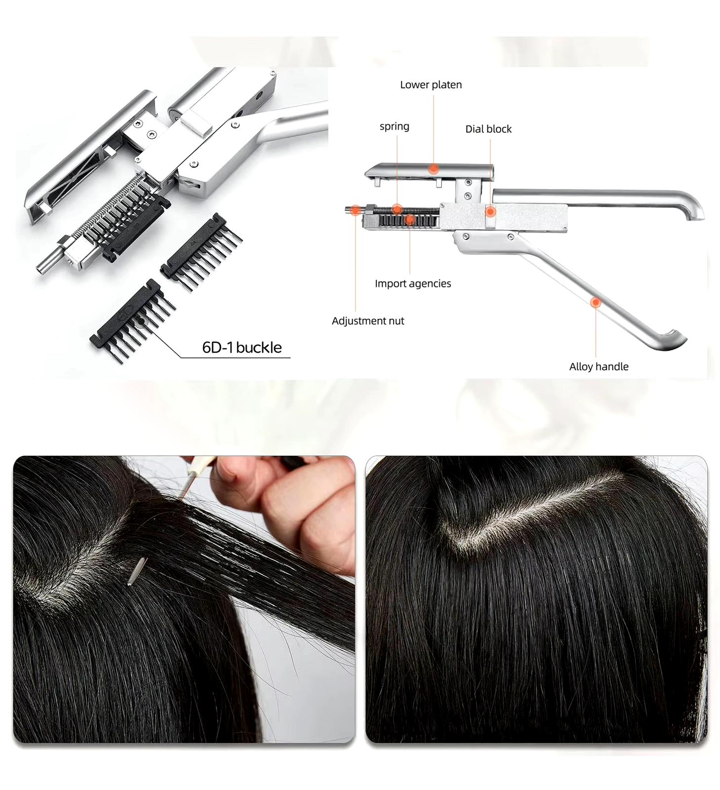 6D Hair Extension Machine Kit