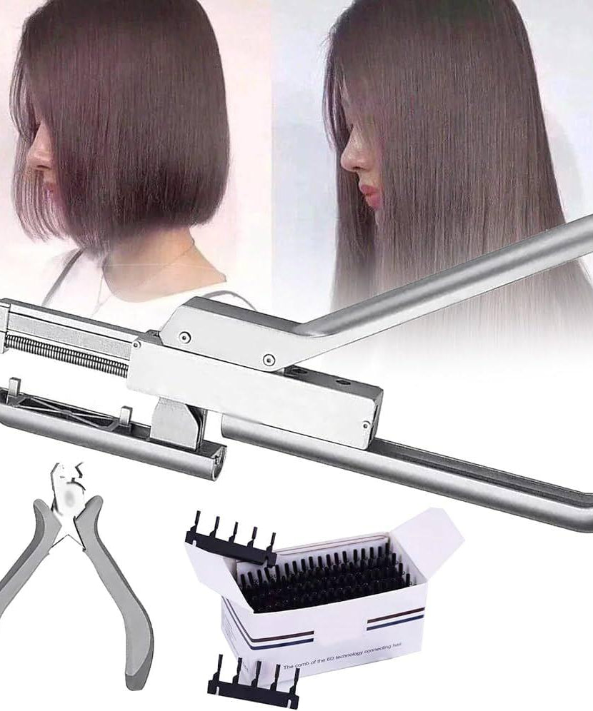 6D Hair Extension Machine Kit