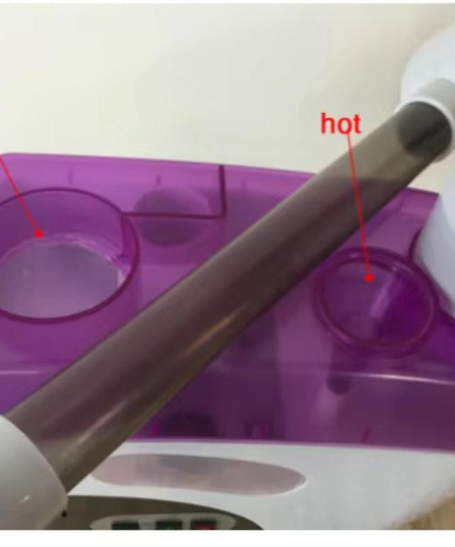 Facial Steamer Spa 2 In 1 Nano Ionic Hot & Cold Vapor