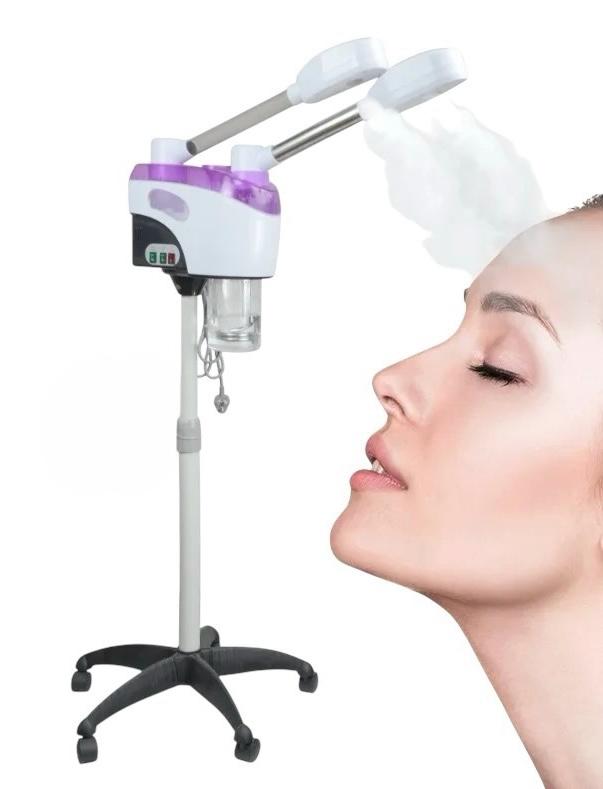 Facial Steamer Spa 2 In 1 Nano Ionic Hot & Cold Vapor