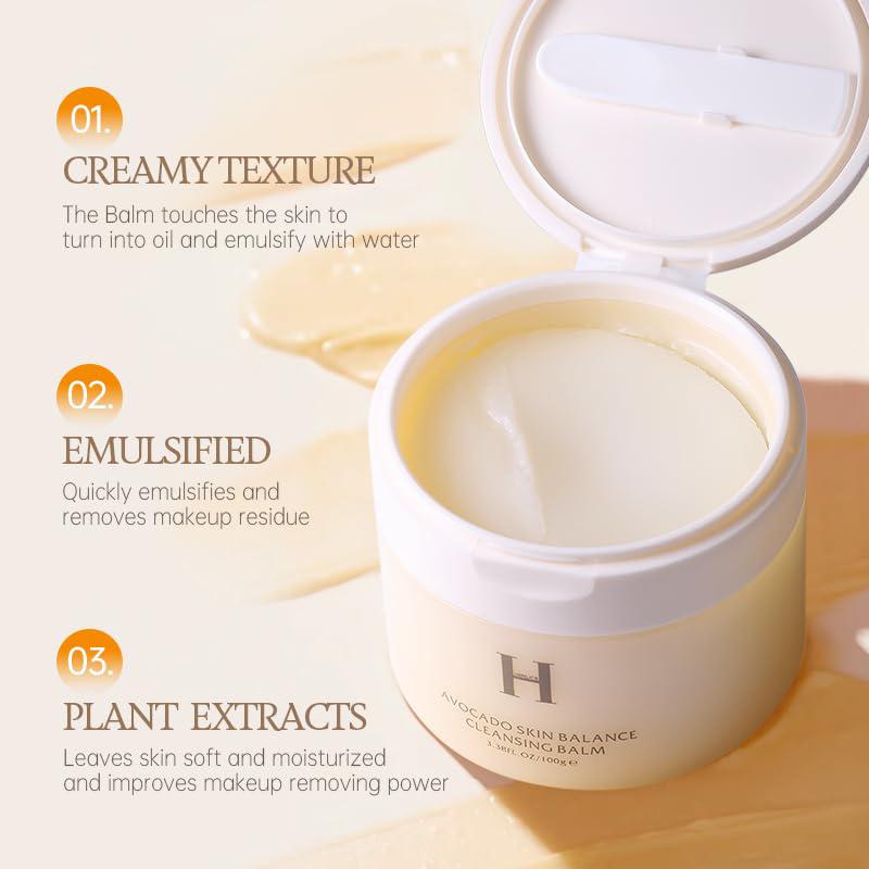 HENLICS Avocado Skin Balance Cleansing Balm (100g)