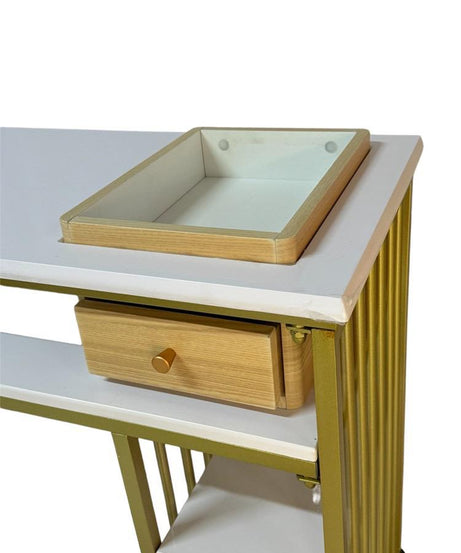 Modern Wood Nail Table