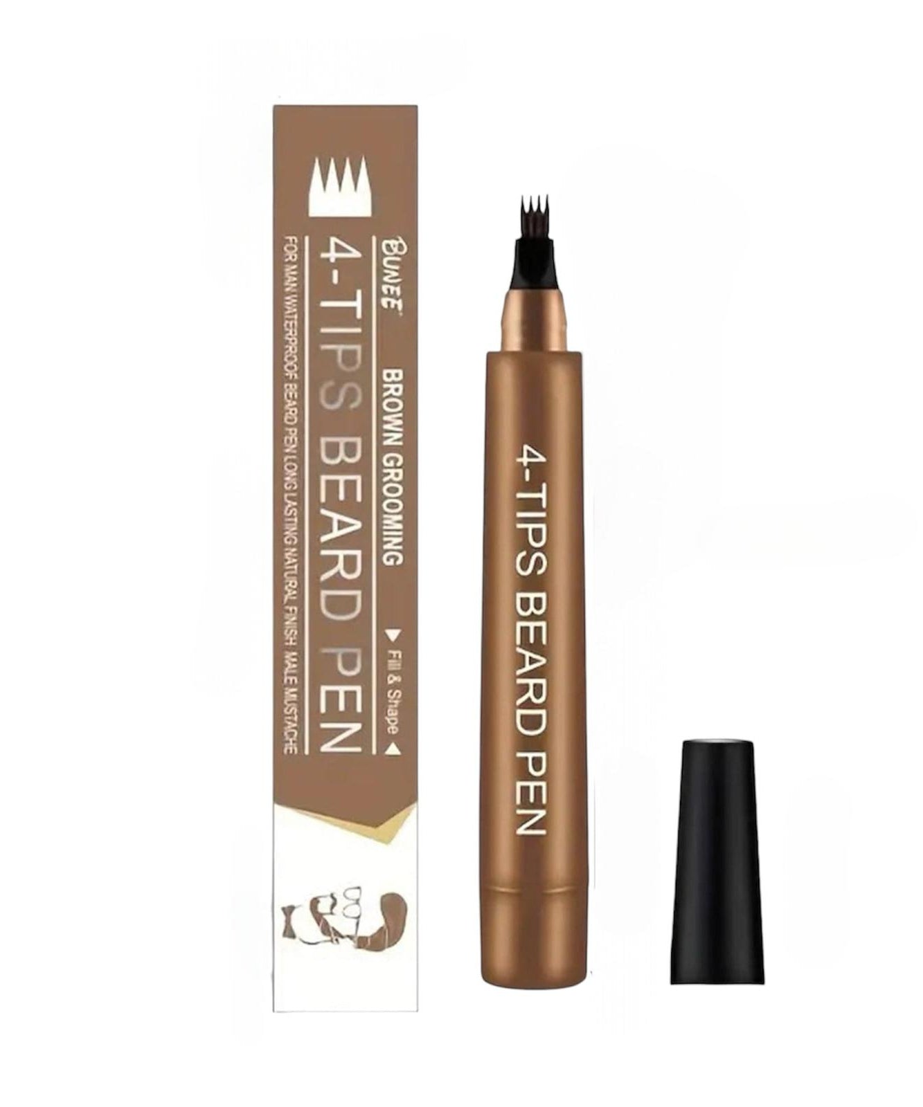 BUNEE 4-Tips Beard Pen