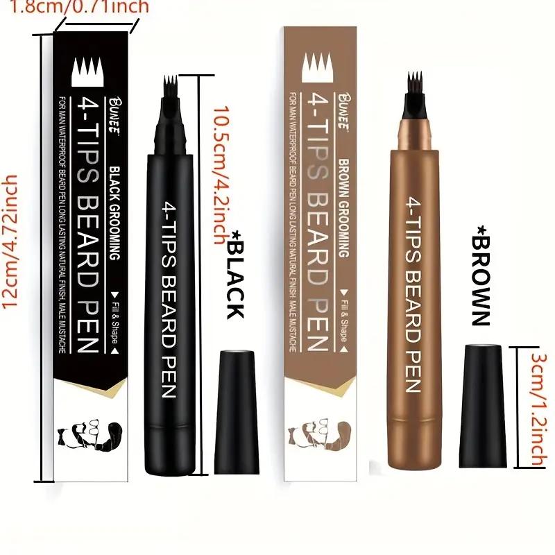 BUNEE 4-Tips Beard Pen