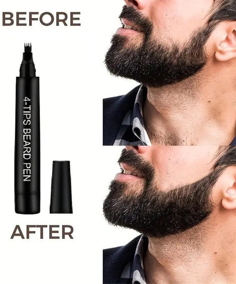 BUNEE 4-Tips Beard Pen