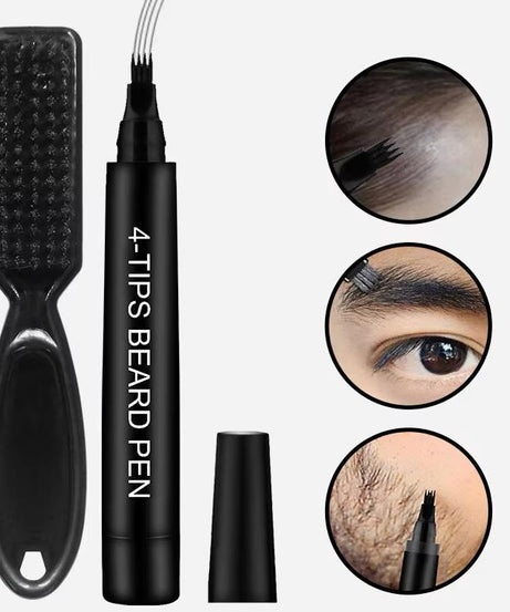BUNEE 4-Tips Beard Pen