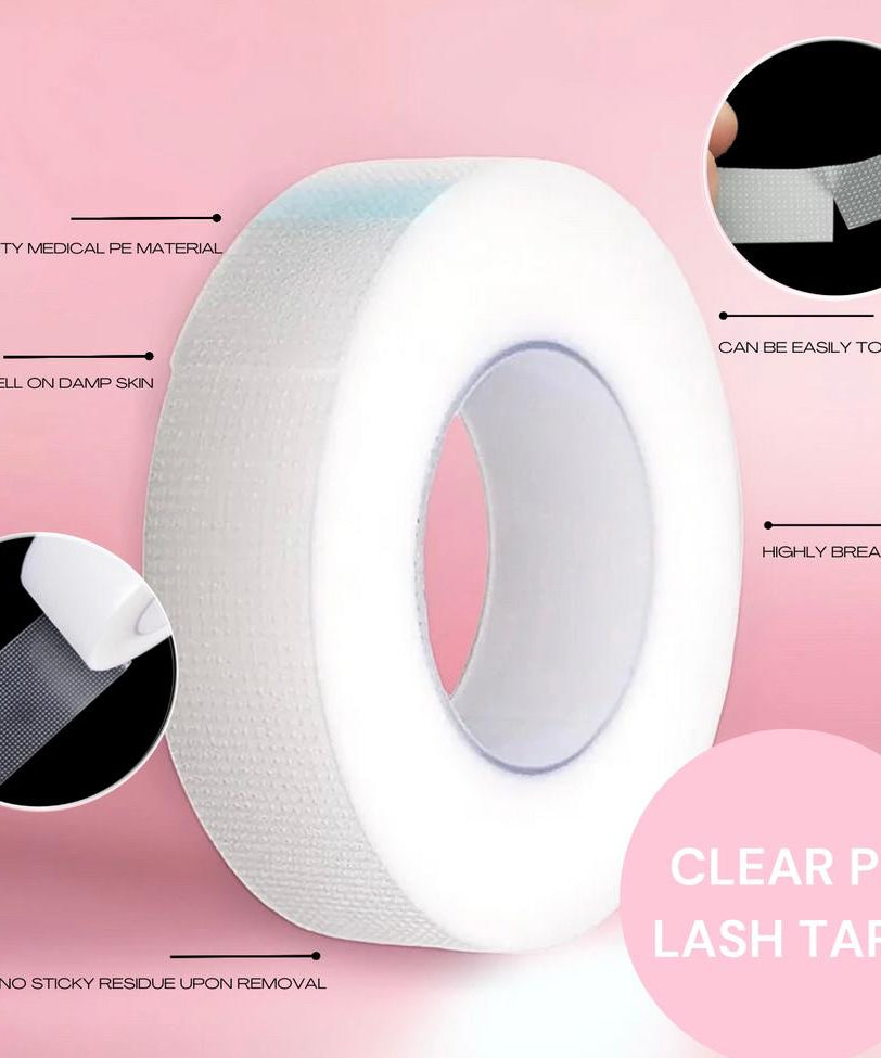 Tape Adhesive Transparent Eyelash Extention (1 Roll) Tape Adhesive Transparent Eyelash Extention (1 Roll)