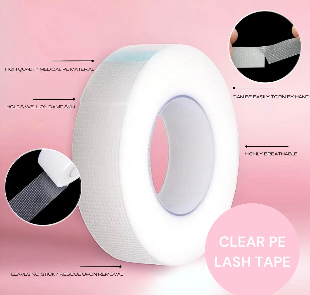 Tape Adhesive Transparent Eyelash Extention (1 Roll)