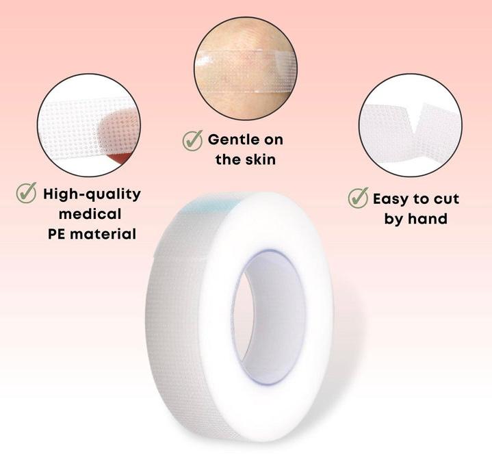 Tape Adhesive Transparent Eyelash Extention (1 Roll)