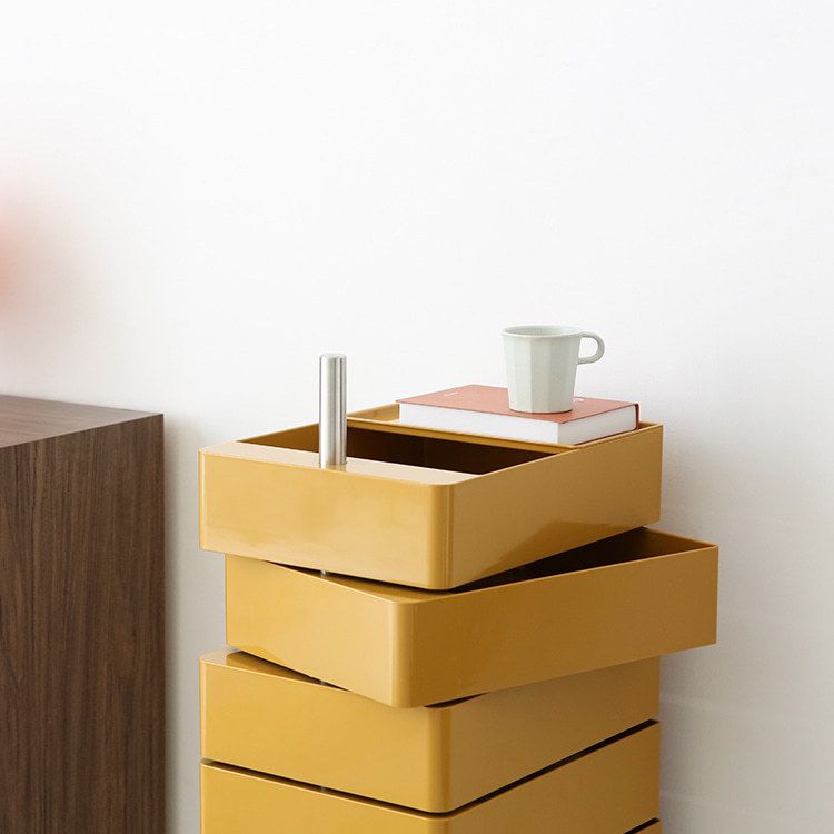 Trolley Rolling Yellow 5 Tier